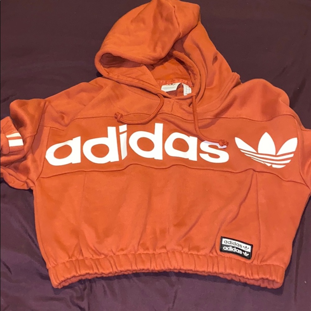 ✨MOVING SALE✨ Cropped Adidas Hoodie